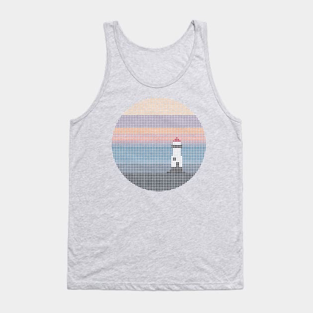 Pointerly Style Talacre Lighthouse Tank Top by Neon-Light